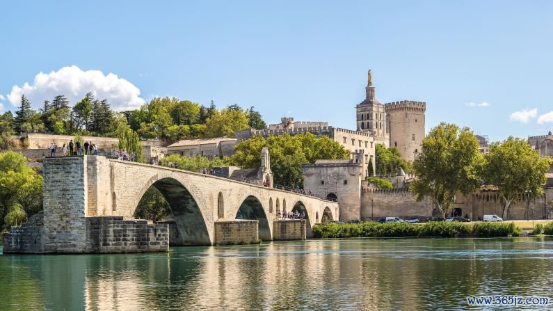 7. Avignon, France: Avignon served a brief stint as the base of the Roman Catholic Church in the Middle Ages, and evidence remains to this day.