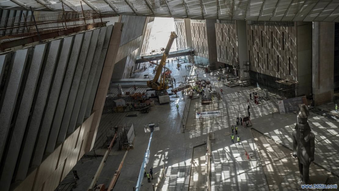 As big as an airport: The new Grand Egyptian Museum
