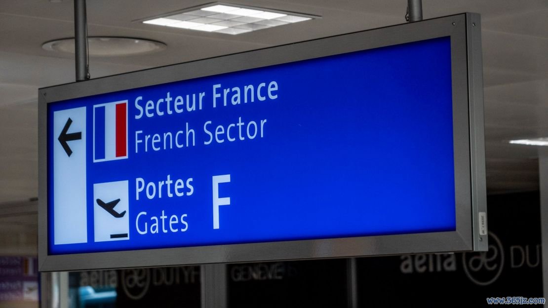 Geneva Aiport is on Swiss soil but also has a French sector. 